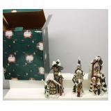 Blue Sky Clayworks Taper House Candle Holders
