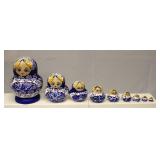 Russian Matryoshka Hand Painted Nesting Dolls