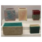 MCM Planters Set of 5