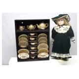 Child Tea Set & Doll