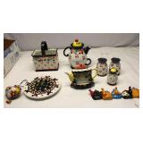 Mary Engelbreit dishes & Clock