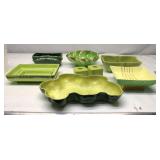 Mid Century Pottery Planters Lot of 7