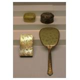 Vanity Items Mirror & Trinket Boxes