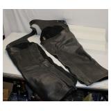Leather Thick Motorcycle Riding Chaps