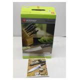 New Wusthof German Solingen 10pc Knife Block Set