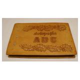 Leather Autograph Book ( Like New Condition )