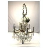 Vintage Glass Chandelier