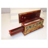 Wooden Tibetan Incense Burner Holder