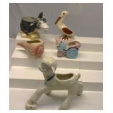 Vintage Planters Set of 5
