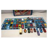 Vintage Assorted Die Cast Toy Vehicles w Case