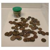 Canadian Pennies Coins Lot