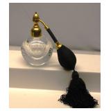 Irice Art Glass Perfume Bottle