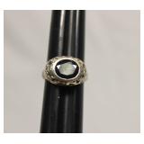 Vintage Sterling Silver Tanzanite Ring