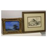 limited-edition lithograph sketch of Morro Bay