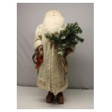 Melrose International Beige Santa 31" Tall
