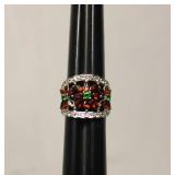 Sterling Silver Gemstone Ring
