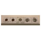 B Anthony Coins Buffalo Nickle Other Coins
