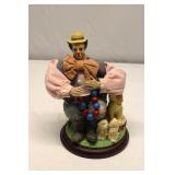 Vintage hobo clown figurine Motion & Music