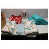 Towels & Throw Blanket