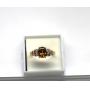 14K Gold Honey Zircon / Tourmaline Ring