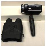 Night Vision Binoculars Vivitar Digital Camcorder