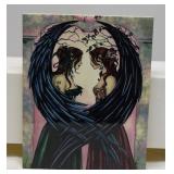Sisters by Amy Brown Tile Wall Art 8 x 10