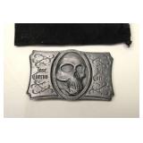 Vintage Jose Cuervo Skull Belt Buckle