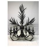 Vintage Metal Wall Sconce 39" Tall 28" Wide