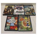 Play Station 2 Games Lot of 5