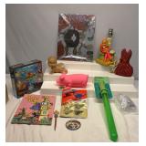 Vintage Toys & Lamp