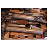 Exhaust Pipe, Clamps, Antenna Aerials