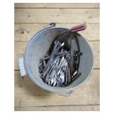 Calf Feeder Bucket of Wrenches