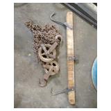 Chain Hoist and Game Hanger