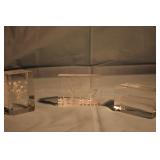 Etched Crystal Cubes