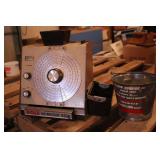 Vintage Moisture Tester and Seed Dealer Bucket