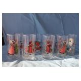 Vintage Christmas Glass and Bonus ET Glass