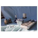 Vintage Ice Tray, Coffee Grinder, S&P Shakers