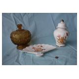 Vase, Tray and Candy Dish