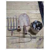 Pitchfork Head, Manure Fork Head, Shovel Head