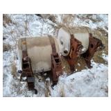 (2) Small Fuel Tanks w/Brackets