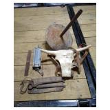 Scale, Rasp, Hoof Nippers, Wire Unroller