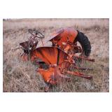 1952 J.I. Case VAC Tricycle Row-Crop Parts Tractor
