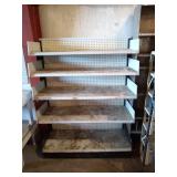 White Grocery Store Shelving