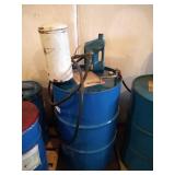 Air Operated Engine Oil Dispensor with some OIl