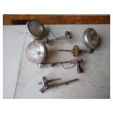 Hood Ornament and Spotlights