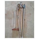 Peavey Hooks and Wood Splitter