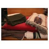 Blankets, Quilt and J.I. Case Throw