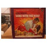 Gone With The WInd Sound Track Record and VHS