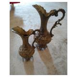 Italian Made Metal Display Pitchers