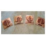 Small Copper/Brass Tree Hangings